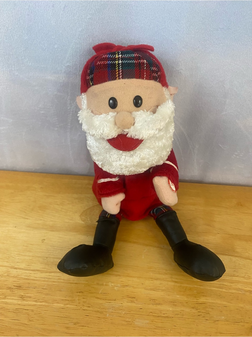 Gemmy Animated Rudolph the Red-Nosed Reindeer Dancing Santa Claus Plush